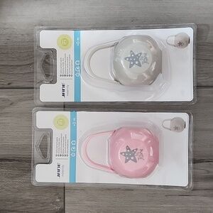 New Jane Maternity Dummy Pacifier Holder Box BPA Free Set EU